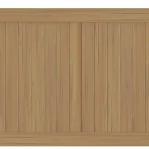 Wood Grain Vinyl Privacy Fence Materials