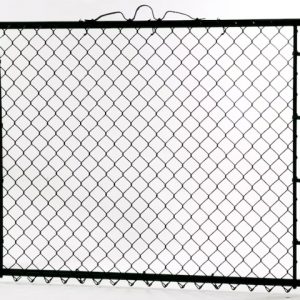 4 Foot Black Vinyl Chain Link Fence Gates