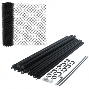 Black Vinyl Chain Link Fence Materials