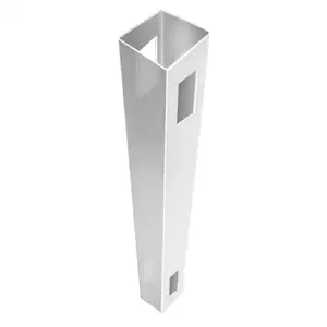 White Vinyl 3 Rail Split Rail Pasture Fence Posts & Rails