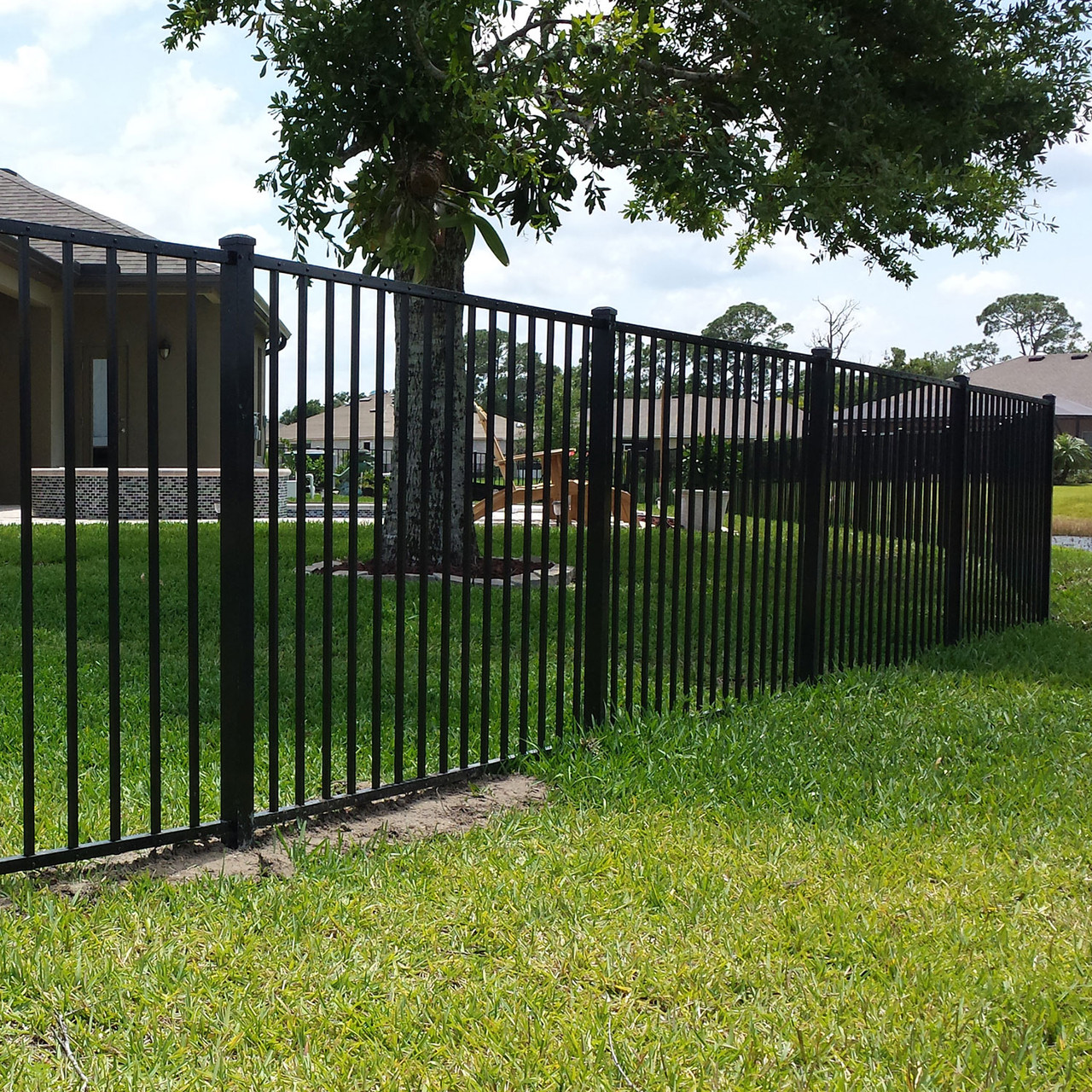 2 Rail Aluminum Fence Materials